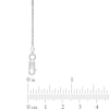 Thumbnail Image 2 of Ladies' 1.5mm Diamond-Cut Sparkle Chain Necklace in Sterling Silver