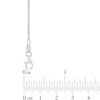 Thumbnail Image 2 of Ladies' 1.2mm Snake Chain Necklace in Sterling Silver - 20"