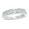 Thumbnail Image 0 of Men's Celebration Grand® 1 CT. T.W. Diamond Seven Stone Anniversary Band in 14K White Gold (H-I/I1)