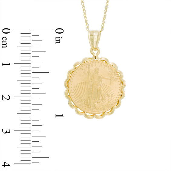 アクセサリー 203jewelry liberty necklace Cece Jewellery 18ct Gold Protector Pendant Necklace | Liberty