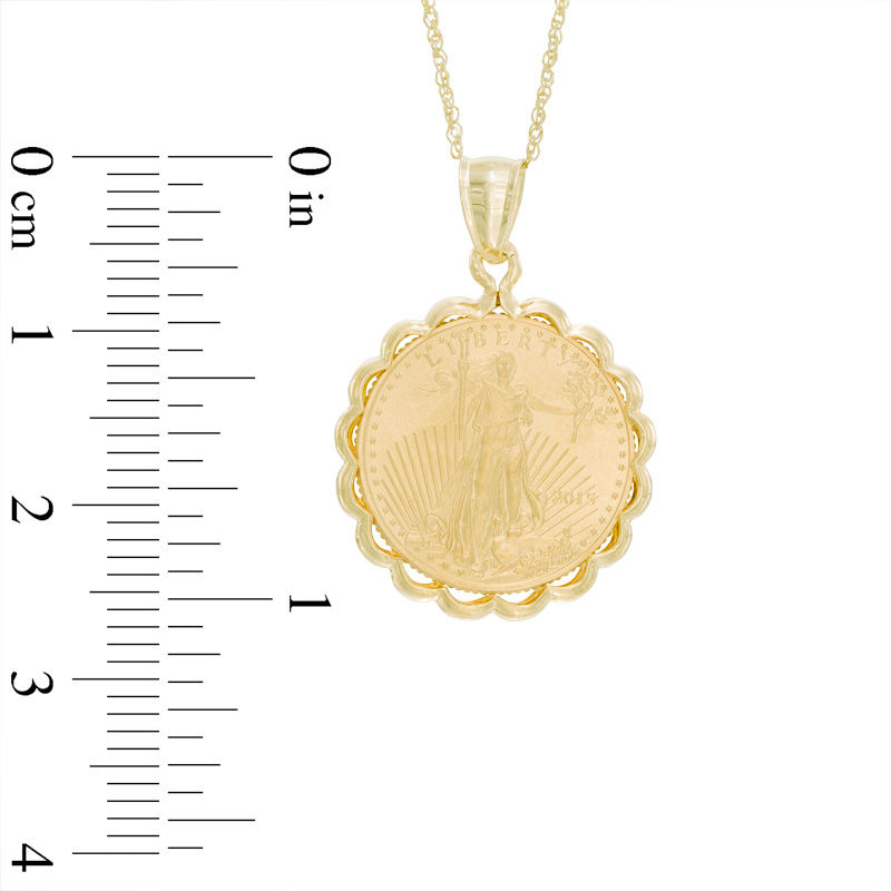 【HYERES LOR】Penny d`Or M 14K necklace HYERES LOR】Penny d`Or M 14K necklace