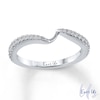 Thumbnail Image 0 of Ever Us® 1/5 CT. T.W. Diamond Contour Band in 14K White Gold