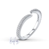Thumbnail Image 1 of Ever Us® 1/5 CT. T.W. Diamond Contour Band in 14K White Gold