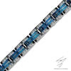 Thumbnail Image 0 of Men's Link Bracelet in Stainless Steel with Two-Tone IP - 8.5"