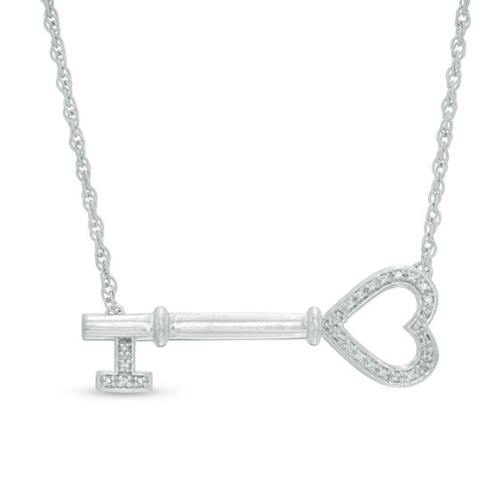 Key necklace zales hotsell