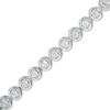 Thumbnail Image 0 of Diamond Accent Tennis Bracelet in Sterling Silver - 7.5"