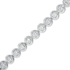 Thumbnail Image 1 of Diamond Accent Tennis Bracelet in Sterling Silver - 7.5"