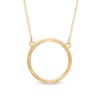 Thumbnail Image 1 of Circle Necklace in 10K Gold