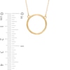 Thumbnail Image 2 of Circle Necklace in 10K Gold