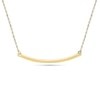 Thumbnail Image 0 of Curved Bar Necklace in 10K Gold