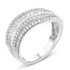 Thumbnail Image 1 of 7/8 CT. T.W. Baguette and Round Diamond Anniversary Band in 18K White Gold (G/I1)