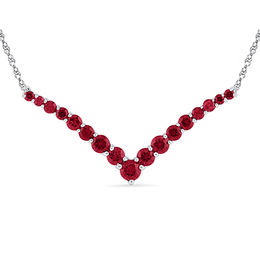 Shop Ruby Necklaces Zales