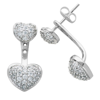 White sapphire sales earrings zales