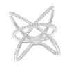 Thumbnail Image 1 of 1/4 CT. T.W. Diamond Orbit Ring in 10K White Gold