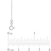 Thumbnail Image 2 of Diamond Accent Sideways Cross Necklace in 10K White Gold