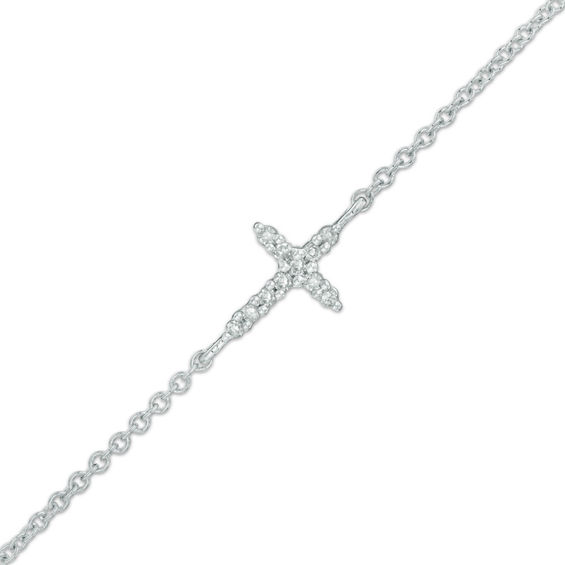 Cross Diamond Bracelet - Shop on Pinterest