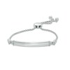 Thumbnail Image 1 of Diamond Accent Bolo Bracelet in Sterling Silver - 8.0"