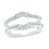 Thumbnail Image 0 of 1/3 CT. T.W. Diamond Frame Solitaire Enhancer in 10K White Gold