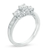Thumbnail Image 1 of 1-1/2 CT. T.W. Diamond Past Present Future® Engagement Ring in 14K White Gold