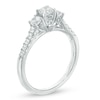 Thumbnail Image 1 of 3/4 CT. T.W. Diamond Past Present Future® Engagement Ring in 14K White Gold
