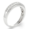 Thumbnail Image 2 of 1/2 CT. T.W. Certified Diamond Channel-Set Band in 14K White Gold (I/I2)