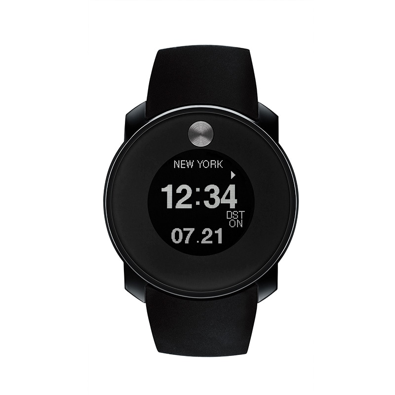 Main Image 2 of Men's Movado Bold® Strap Touch Watch with Black Dial (Model: 3600365)