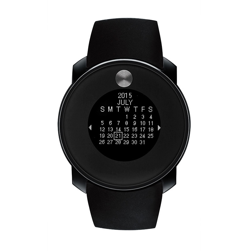 Main Image 3 of Men's Movado Bold® Strap Touch Watch with Black Dial (Model: 3600365)