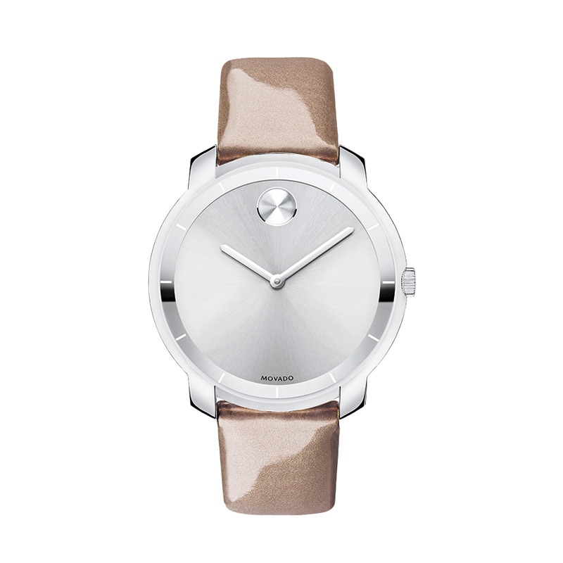 Ladies' Movado Bold® Strap Watch with Silver-Tone Dial (Model: 3600311)
