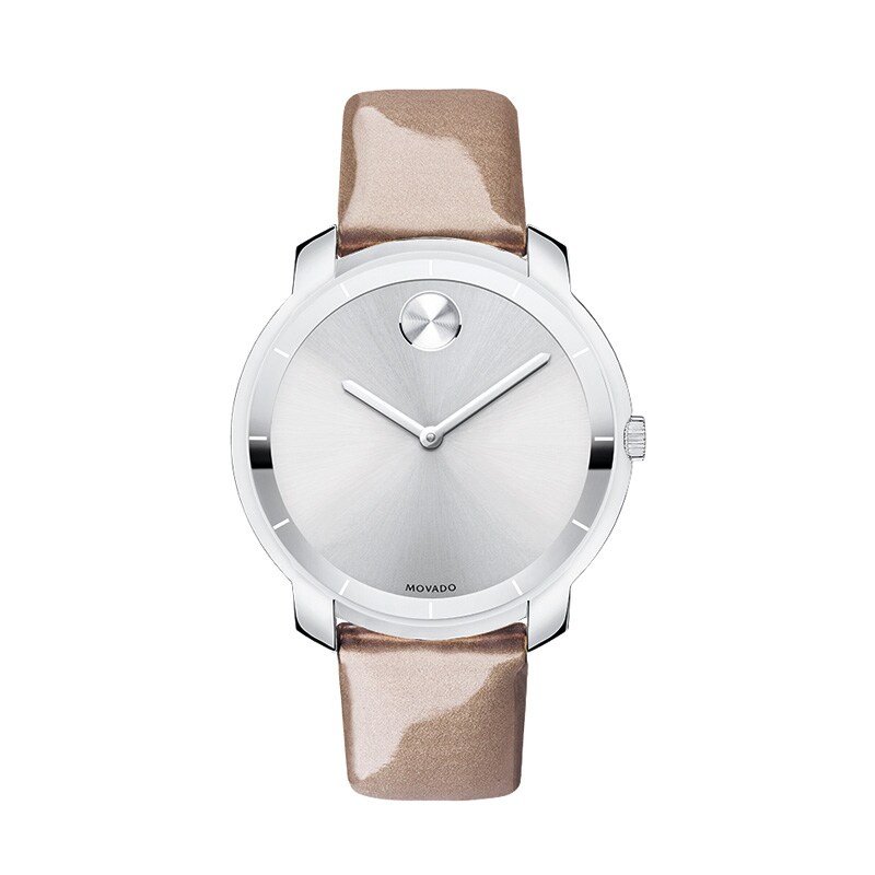 Main Image 1 of Ladies' Movado Bold® Strap Watch with Silver-Tone Dial (Model: 3600311)