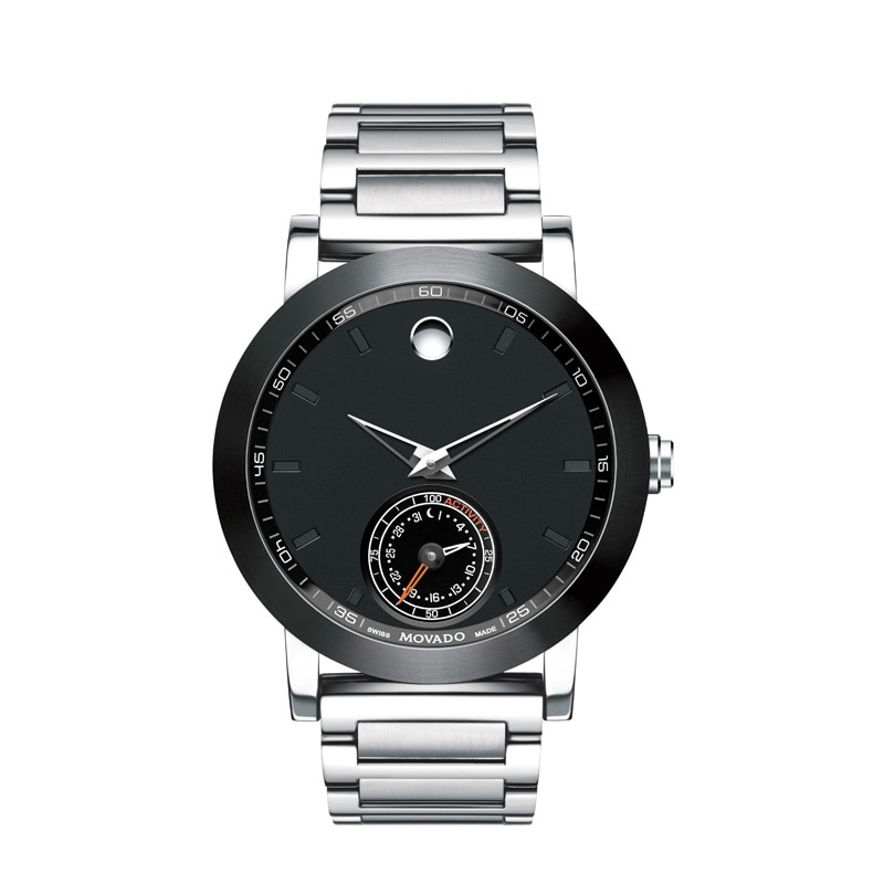 Main Image 1 of Mens' Movado Motion Museum Sport Chronograph Smart Watch with Black Dial (Model: 660001)