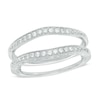 Thumbnail Image 1 of 1/4 CT. T.W. Diamond Vintage-Style Solitaire Enhancer in 14K White Gold