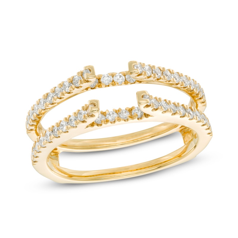 Main Image 1 of 1/2 CT. T.W. Diamond Solitaire Enhancer in 14K Gold
