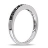 Thumbnail Image 2 of 1/10 CT. T.W. Black Diamond Band in Sterling Silver