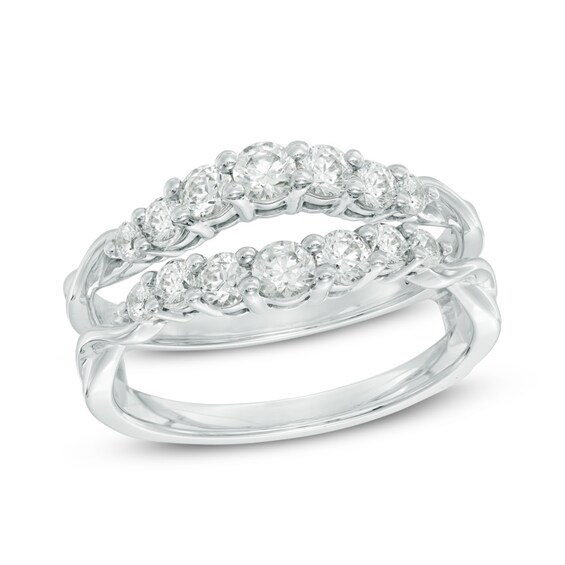 Celebration Ideal 7/8 CT. T.w. Diamond Solitaire Enhancer in 14K White Gold (I/I1)