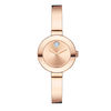 Thumbnail Image 1 of Ladies' Movado Bold® Crystal Accent Rose-Tone IP Watch with Rose-Tone Dial (Model: 3600286)