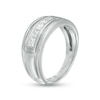 Thumbnail Image 2 of 1 CT. T.W. Square-Cut Diamond Five Stone Band in 10K White Gold