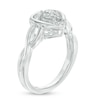 Thumbnail Image 1 of Infinity Heart® by Dana Michele Diamond Accent Twist Shank Ring in Sterling Silver