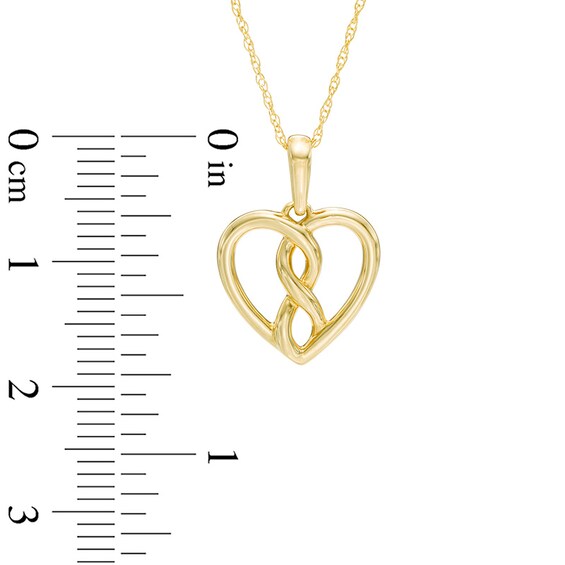 Infinity HeartÂ® by Dana Michele Bold Pendant in 10K Gold