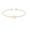 Heart Cuff in 10K Gold