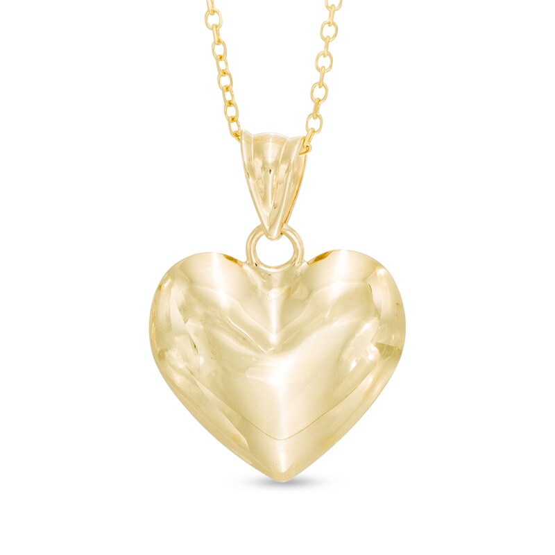 Heart Pendant in 10K Gold