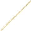 Thumbnail Image 0 of Polished Figaro Link Anklet in 14K Gold - 10"