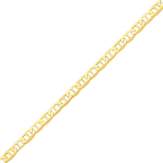 Anchor Link Anklet in 14K Gold - 9.0"
