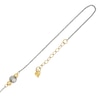 Thumbnail Image 0 of Diamond-Cut Bead Anklet in 14K Two-Tone Gold - 10"