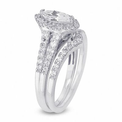 Special edition cloth New White Sapphire Marquise Cut