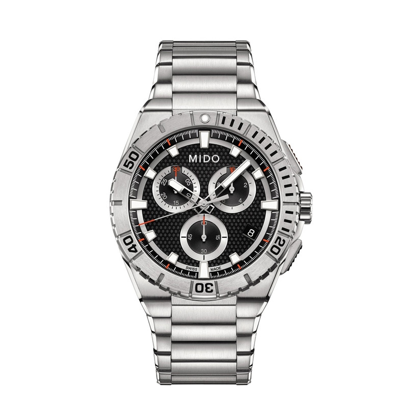 Main Image 1 of Men's MIDO® Ocean Star Chronograph Watch with Black Dial (Model: M023.417.11.051.00)