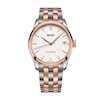 Thumbnail Image 1 of Ladies' MIDO® Belluna II Automatic Two-Tone Watch with White Dial (Model: M024.207.22.031.00)