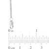 Thumbnail Image 2 of Lab-Created White Sapphire Double Heart Infinity Bracelet in Sterling Silver - 7.25"