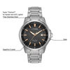 Thumbnail Image 2 of Men's Citizen Eco-Drive® Titanium Watch with Black Dial (Model: AW1490-50E)