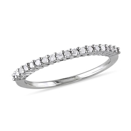 1/5 CT. T.W. Diamond Anniversary Band in Sterling Silver