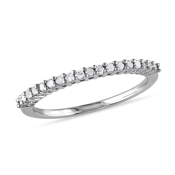 1/5 CT. T.w. Diamond Anniversary Band in Sterling Silver